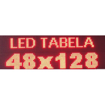 led tabela 48cmx128cm